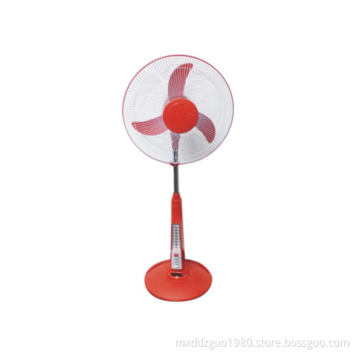 Yd Brand 16" Rechargeable Stand Fan with LED Light